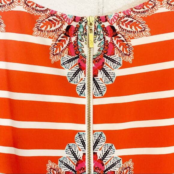 NWT ELIZA J Paisley and Stripes Jersey Knit Dress - Picture 13 of 15